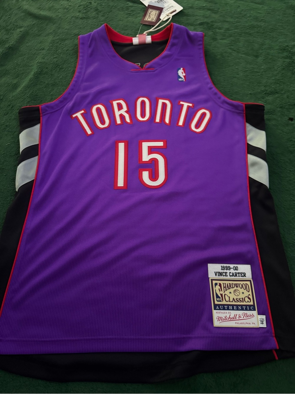 Mitchell & Ness Authentic Vince Carter Toronto Raptors  99’ Jersey